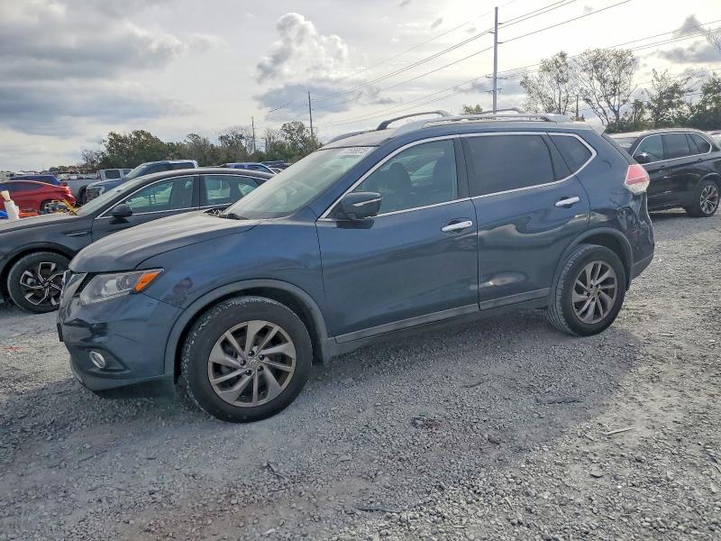 NISSAN ROGUE S 2015 with VIN 5N1AT2MV9FC891499 - Photo from auction