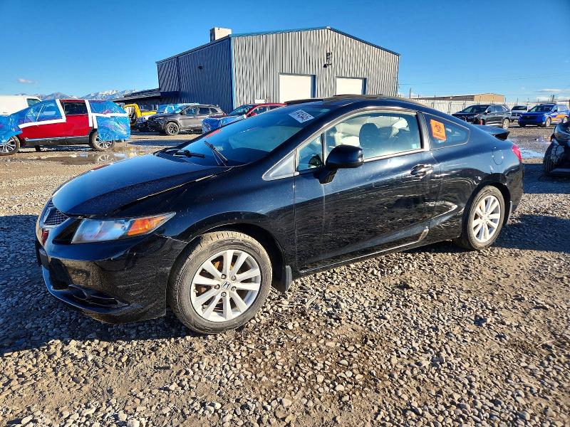 HONDA CIVIC EXL 2012 with VIN 2HGFG3B10CH523615 - Photo from auction