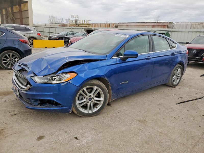 Photo 1 from auction – 2018 FORD FUSION S H with VIN 3FA6P0UU7JR142114