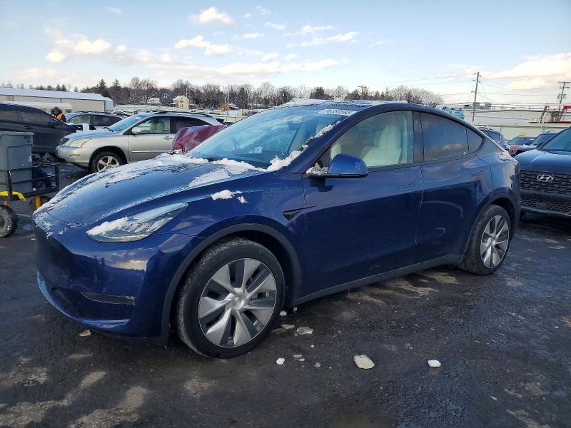 TESLA MODEL Y 2022 with VIN 7SAYGDEE1NF319168 - Photo from auction