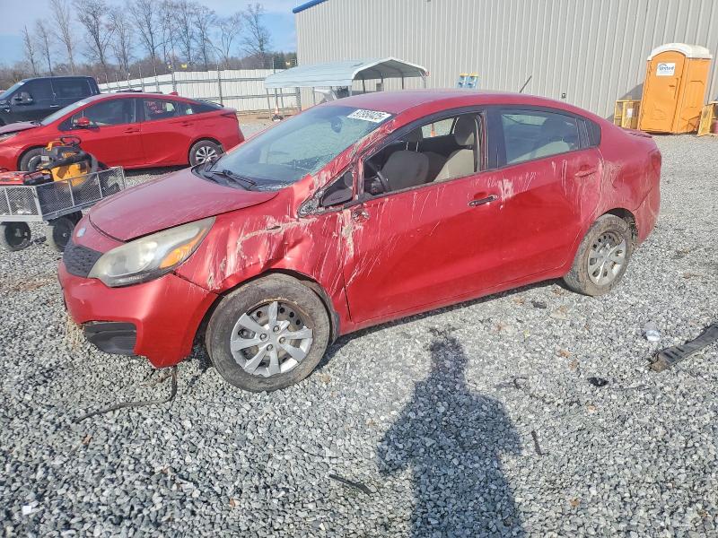 KIA RIO LX 2013 with VIN KNADM4A37D6194919 - Photo from auction