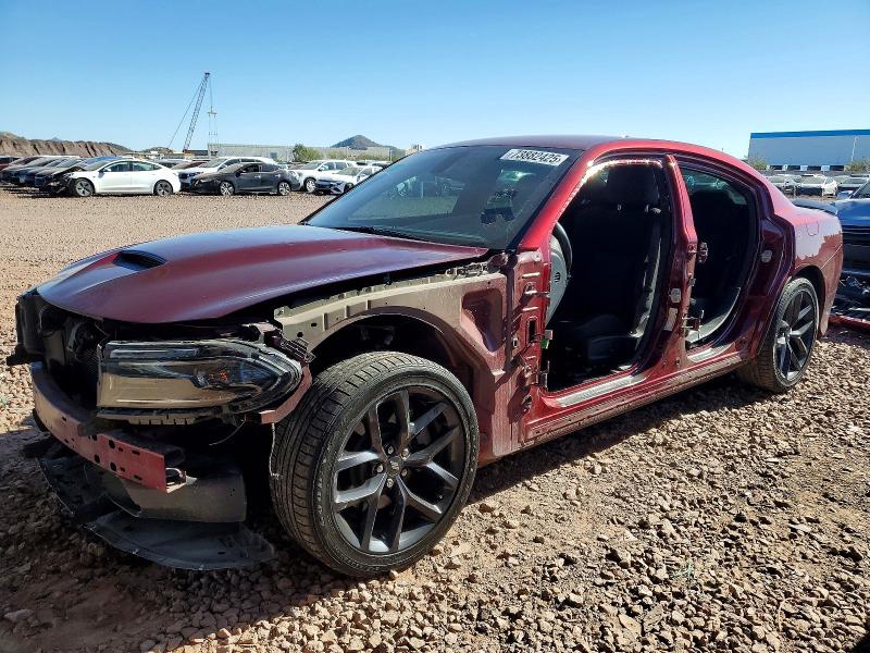 DODGE CHARGER GT 2023 with VIN 2C3CDXHG8PH681658 - Photo from auction
