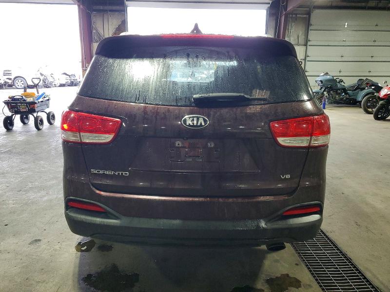 Photo 6 from auction – 2016 KIA SORENTO LX with VIN 5XYPG4A52GG049992