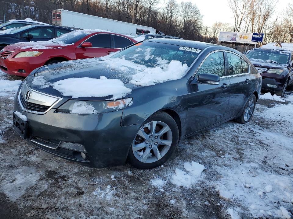 ACURA TL 2012 with VIN 19UUA8F23CA008566 - Photo from auction