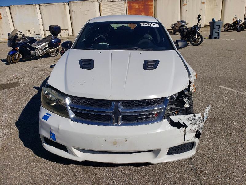 Photo 5 from auction – 2012 DODGE AVENGER SE with VIN 1C3CDZAB2CN310782