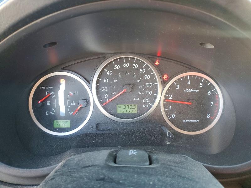 Photo 9 from auction – 2006 SUBARU IMPREZA OU with VIN JF1GG68676H809615