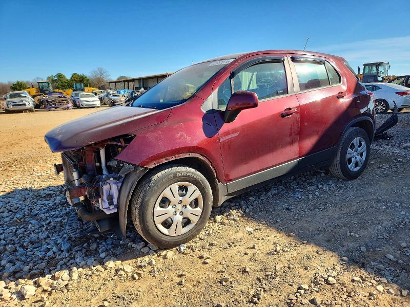 CHEVROLET TRAX LS 2017 with VIN 3GNCJKSB8HL149217 - Photo from auction