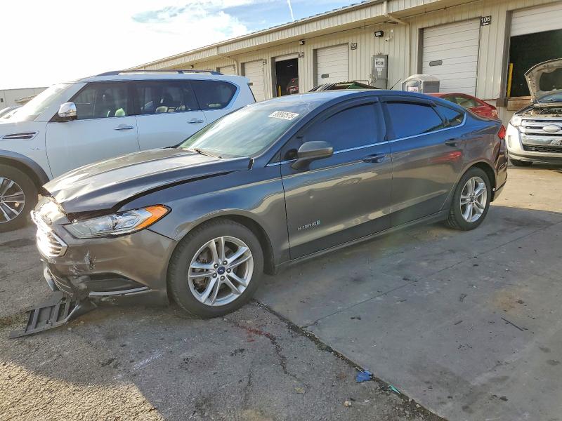 FORD FUSION SE 2018 with VIN 3FA6P0LU3JR138756 - Photo from auction