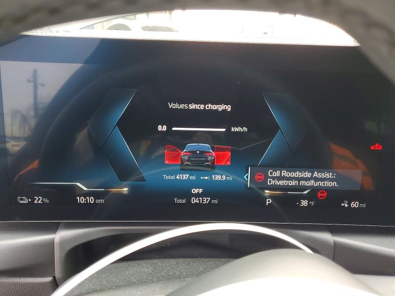 Photo 9 from auction – 2025 BMW I4 with VIN WBY23HD02SFV63154