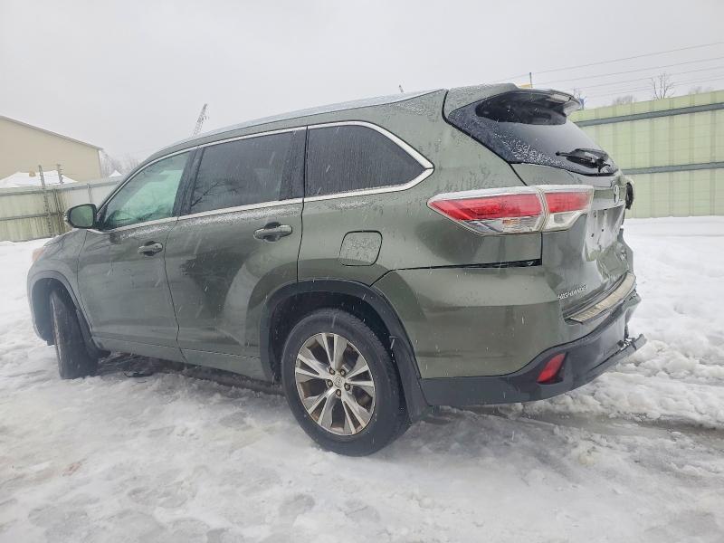 Photo 2 from auction – 2015 TOYOTA HIGHLANDER with VIN 5TDJKRFH9FS093977