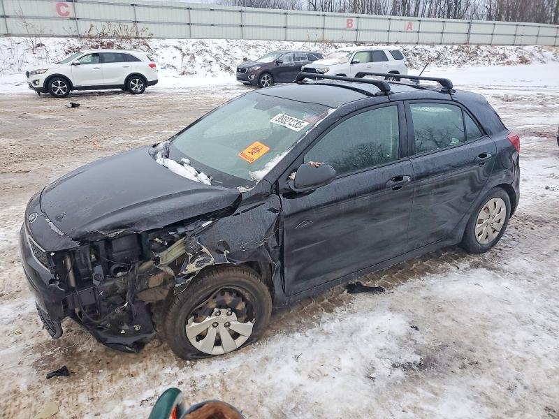 KIA RIO LX 2018 with VIN 3KPA25AB6JE118896 - Photo from auction