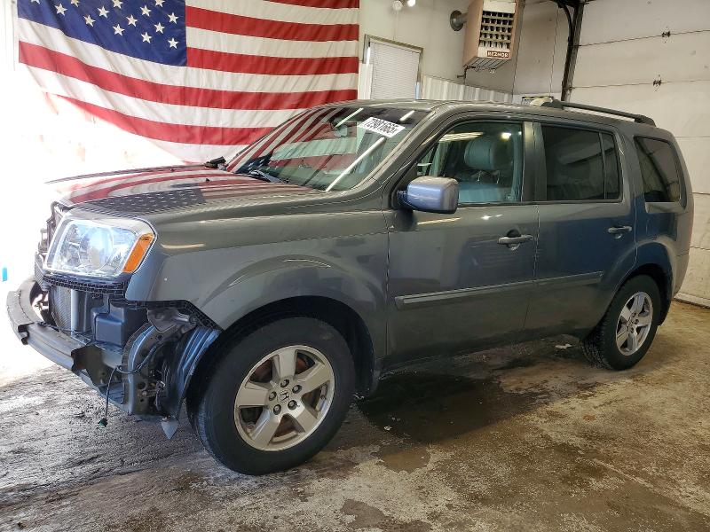 HONDA PILOT EXL 2011 with VIN 5FNYF4H56BB039088 - Photo from auction