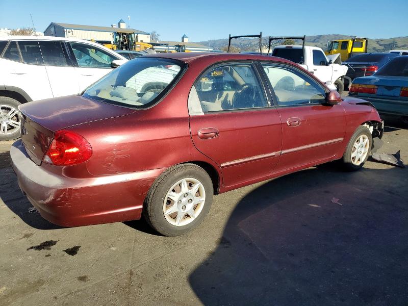 Photo 3 from auction – 2003 KIA SPECTRA with VIN KNAFB121735244801