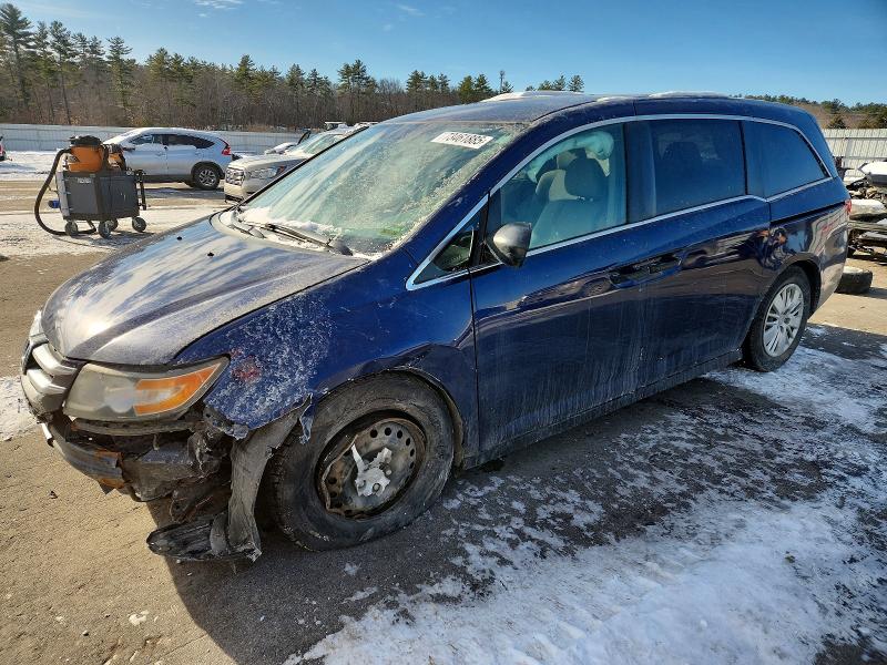 Photo 1 from auction – 2016 HONDA ODYSSEY LX with VIN 5FNRL5H25GB077427