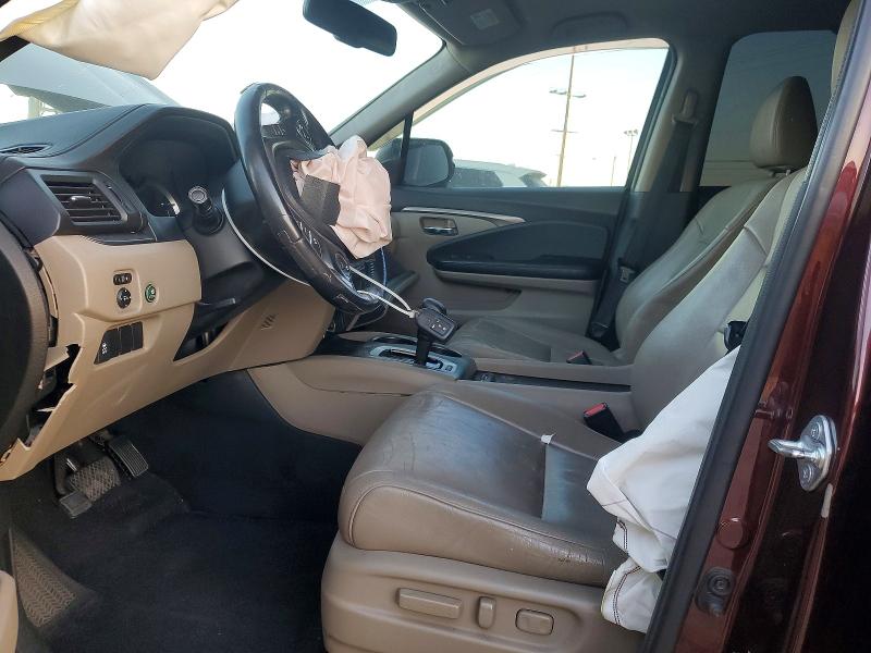 Photo 7 from auction – 2016 HONDA PILOT with VIN 5FNYF5H52GB003847