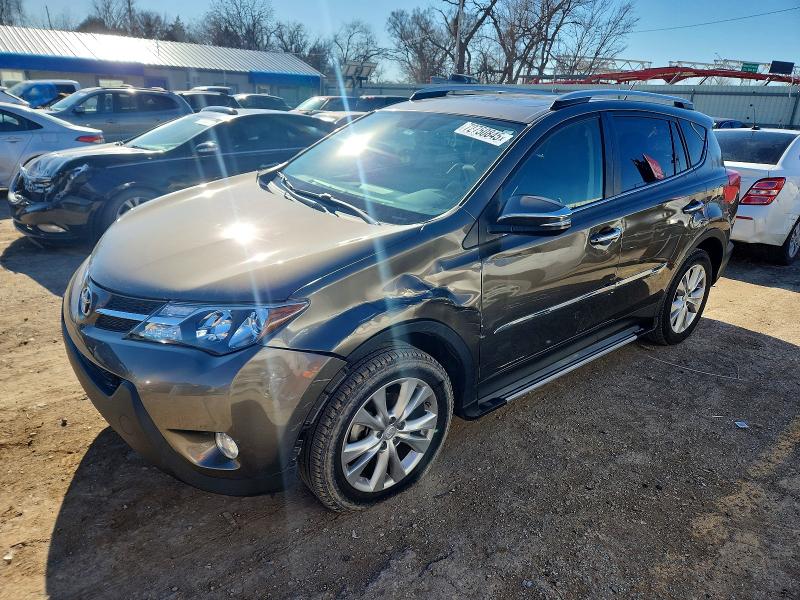 TOYOTA RAV4 LIMIT 2015 with VIN JTMDFREVXFD155701 - Photo from auction