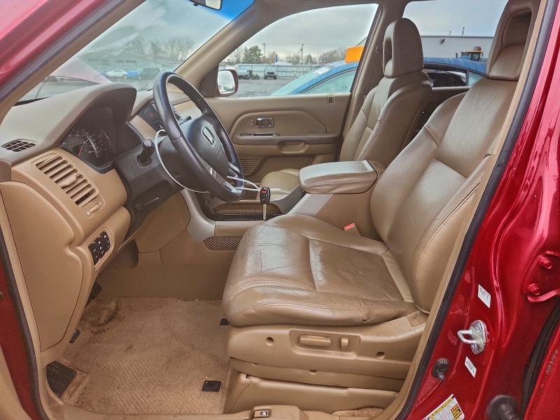 Photo 7 from auction – 2005 HONDA PILOT EXL with VIN 2HKYF18775H555255
