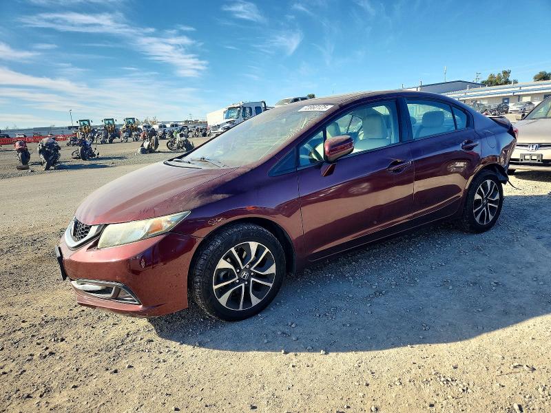 HONDA CIVIC EX 2015 with VIN 19XFB2F86FE247858 - Photo from auction