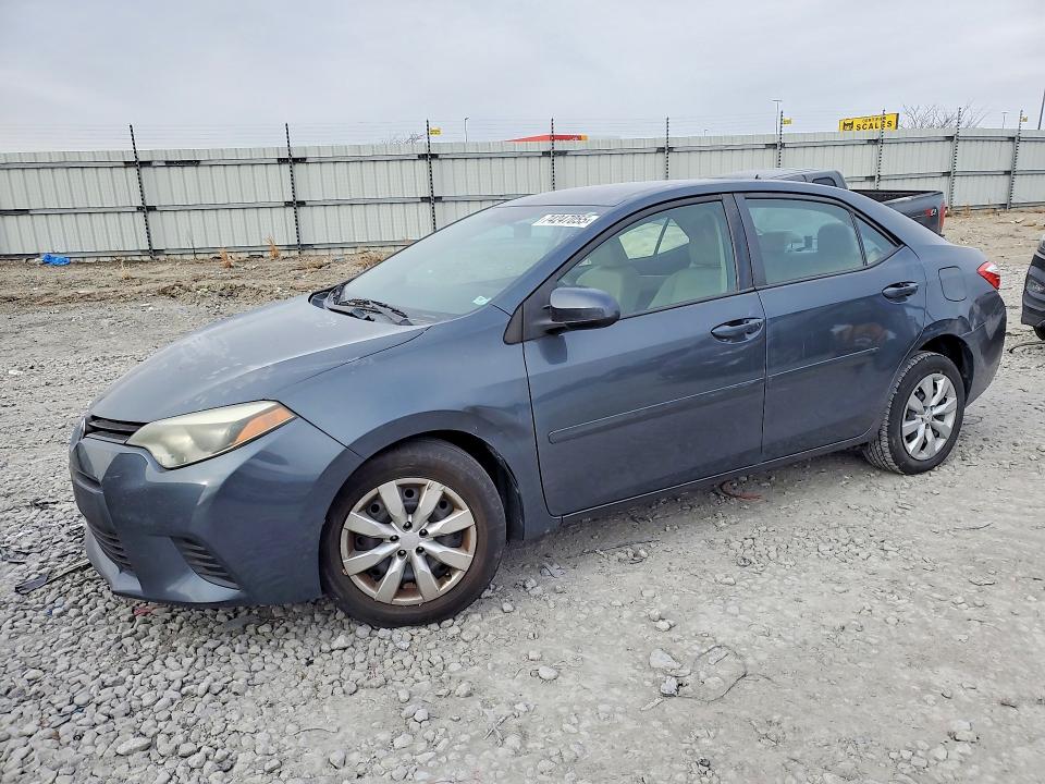 TOYOTA COROLLA L 2014 with VIN 5YFBURHE3EP112676 - Photo from auction