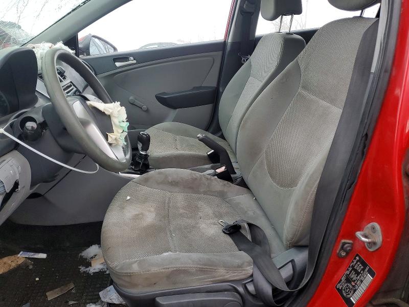 Photo 7 from auction – 2012 HYUNDAI ACCENT GLS with VIN KMHCT4AE7CU039652