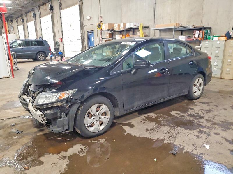 Photo 1 from auction – 2015 HONDA CIVIC LX with VIN 19XFB2F56FE121618
