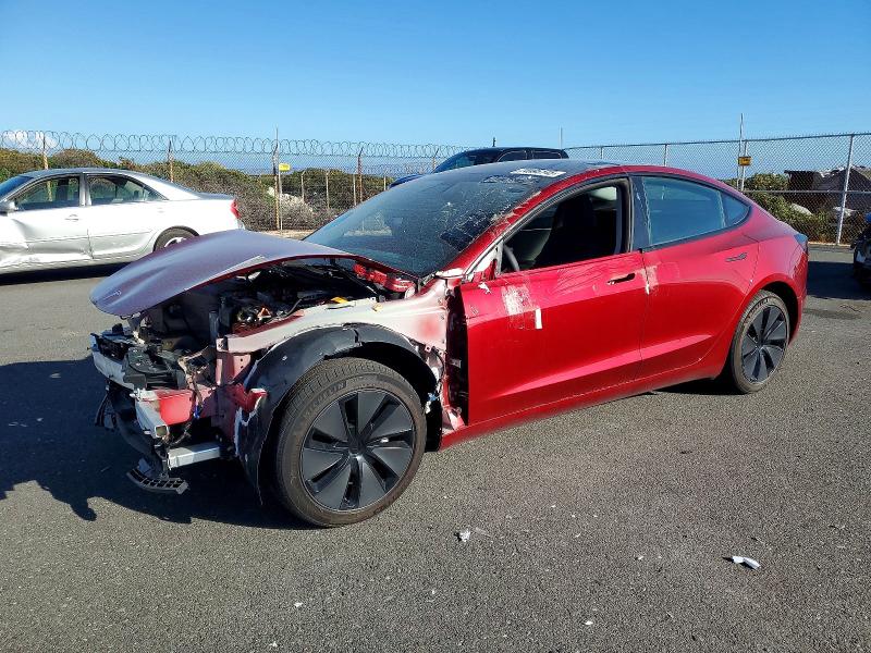 TESLA MODEL 3 2025 with VIN 5YJ3E1EA2SF951794 - Photo from auction