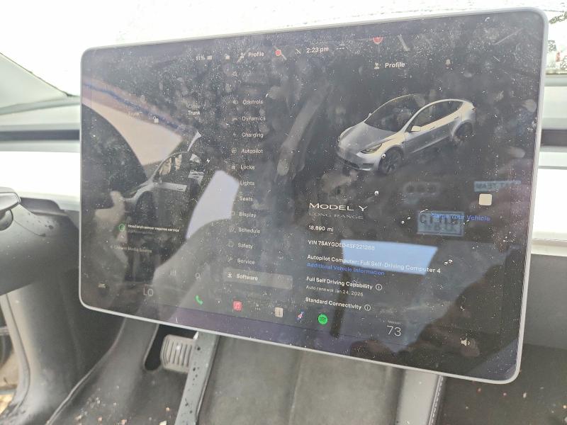 صورة رقم 9 من المزاد - 2025 TESLA MODEL Y مع VIN 7SAYGDED4SF221268