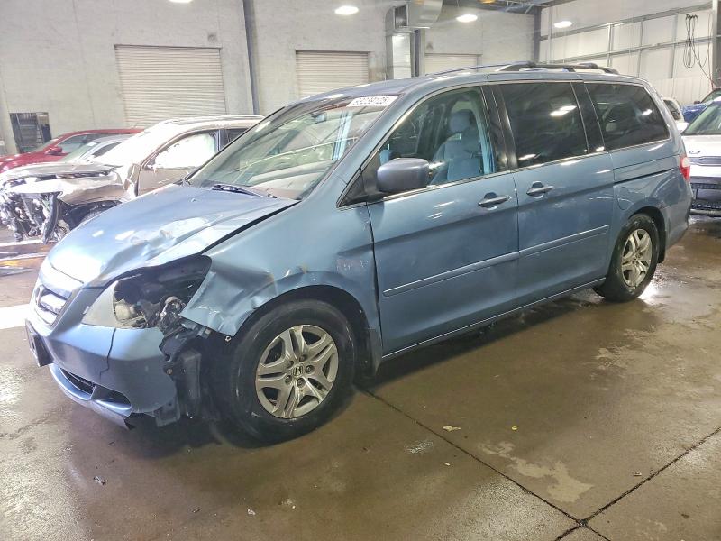 HONDA ODYSSEY EX 2006 with VIN 5FNRL38406B054576 - Photo from auction