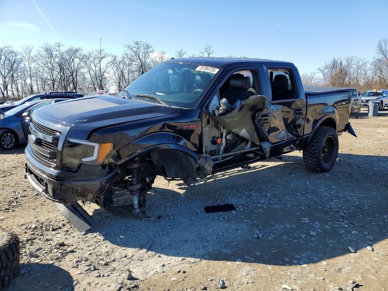 FORD F150 2013 with VIN 1FTFW1CFXDFC91883 - Photo from auction