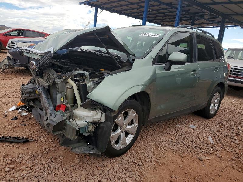 SUBARU FORESTER 2 2015 with VIN JF2SJAFC8FH577805 - Photo from auction
