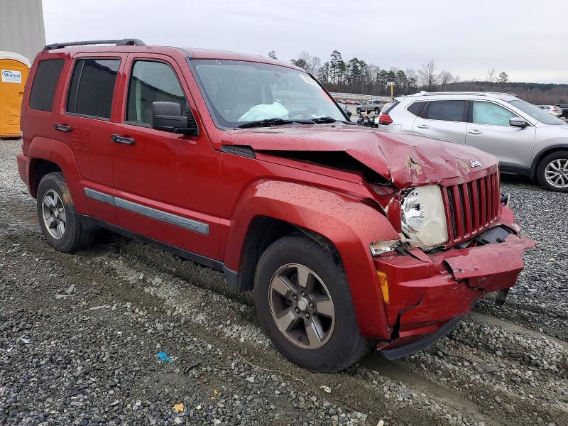 Photo 4 from auction – 2008 JEEP LIBERTY SP with VIN 1J8GN28K18W193553