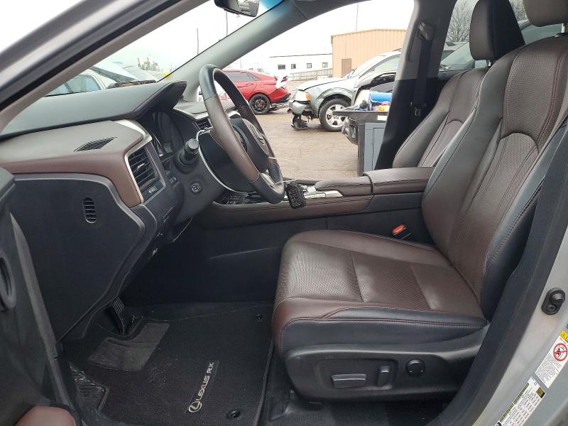 Photo 7 from auction – 2016 LEXUS RX 350 BAS with VIN 2T2BZMCA8GC036489