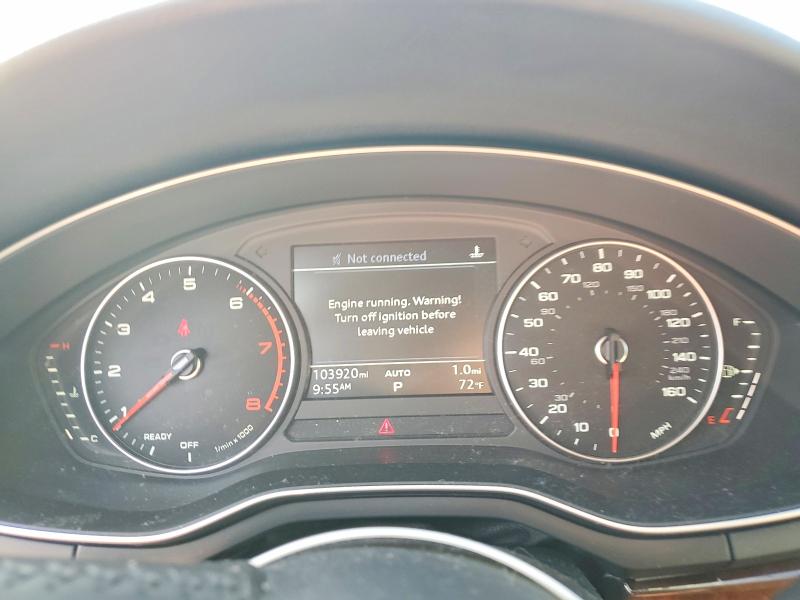 Photo 9 from auction – 2017 AUDI A4 with VIN WAUGNAF45HN033488