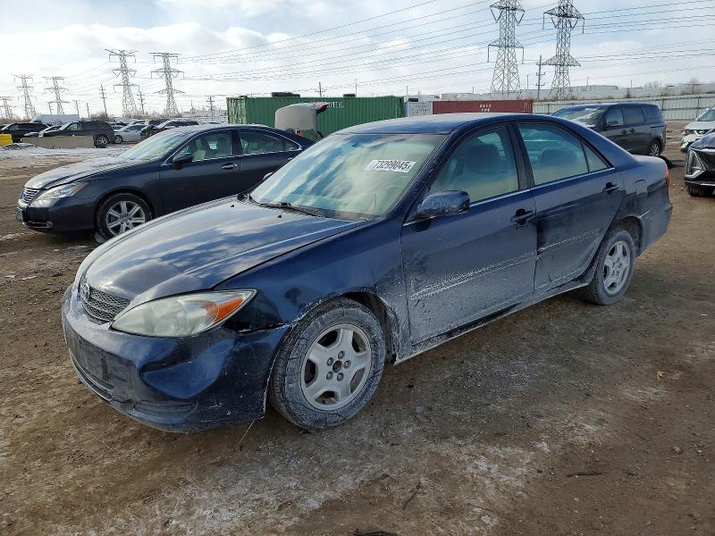 TOYOTA CAMRY LE 2002 with VIN 4T1BF30K62U504571 - Photo from auction