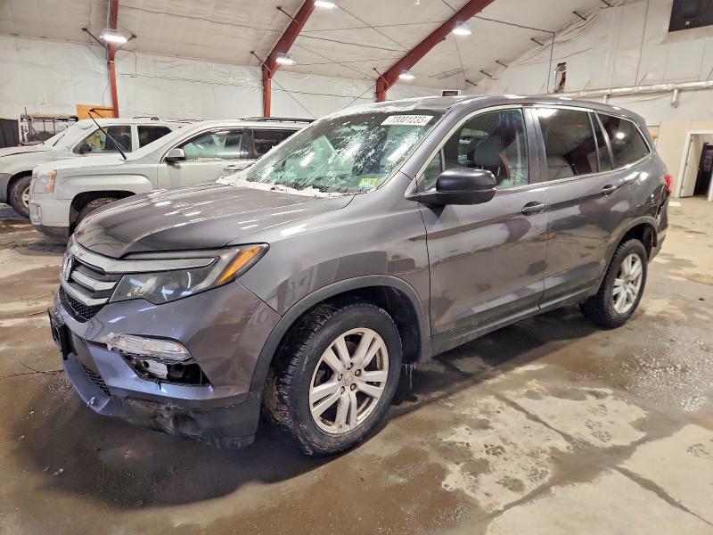 Photo 1 from auction – 2017 HONDA PILOT LX with VIN 5FNYF6H10HB007013
