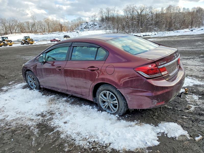 Photo 2 from auction – 2014 HONDA CIVIC with VIN 19XFB2F56EE232815