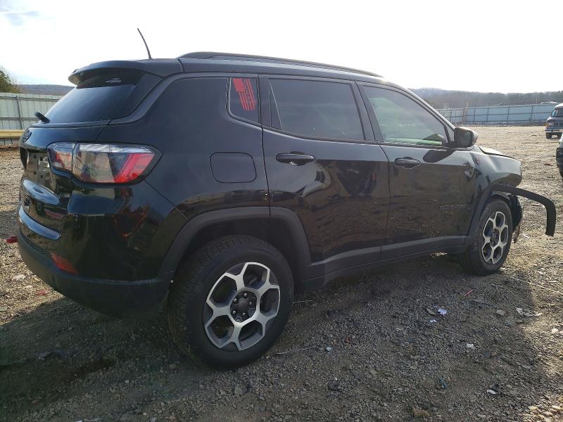 Photo 3 from auction – 2022 JEEP COMPASS TR with VIN 3C4NJDDB8NT117289