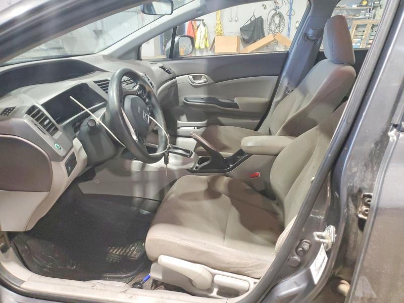 Photo 7 from auction – 2012 HONDA CIVIC with VIN 2HGFB2F42CH100371
