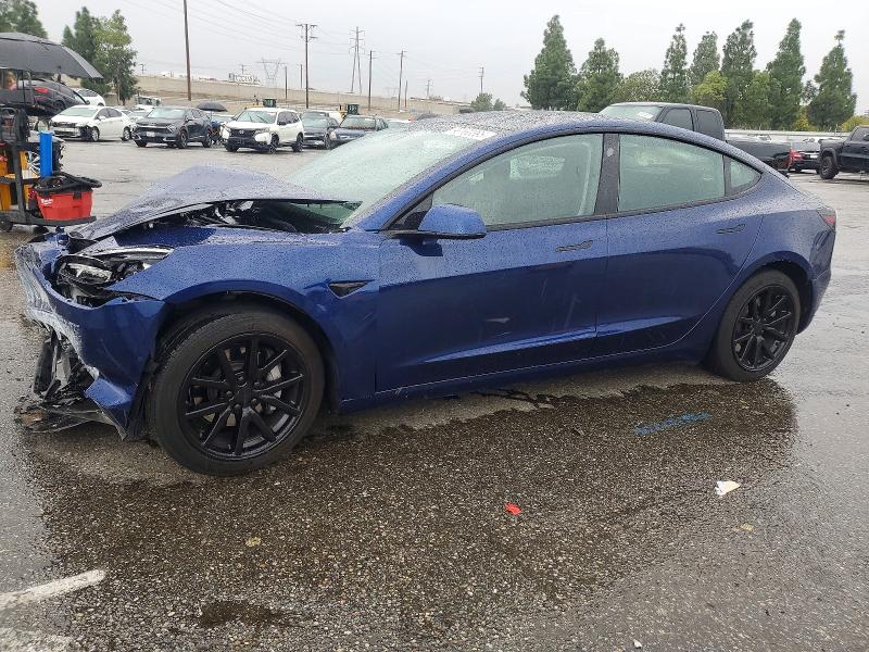TESLA MODEL 3 2021 with VIN 5YJ3E1EAXMF053091 - Photo from auction