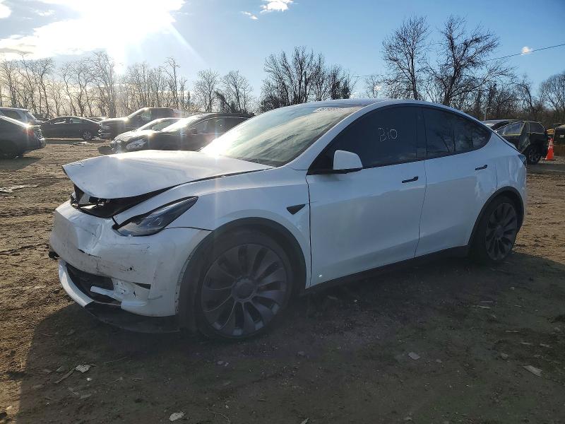 TESLA MODEL Y 2021 with VIN 5YJYGDEF2MF259373 - Photo from auction