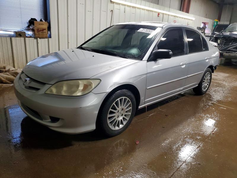 HONDA CIVIC EX 2005 with VIN 2HGES26795H592129 - Photo from auction