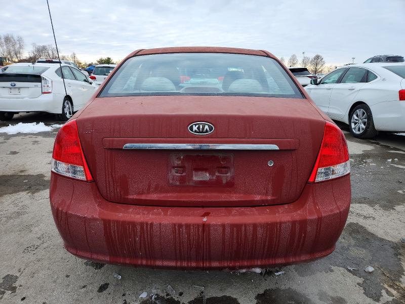 Photo 6 from auction – 2008 KIA SPECTRA with VIN KNAFE121785532056