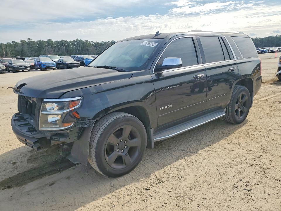 CHEVROLET TAHOE 2015 with VIN 1GNSKCKC8FR129532 - Photo from auction