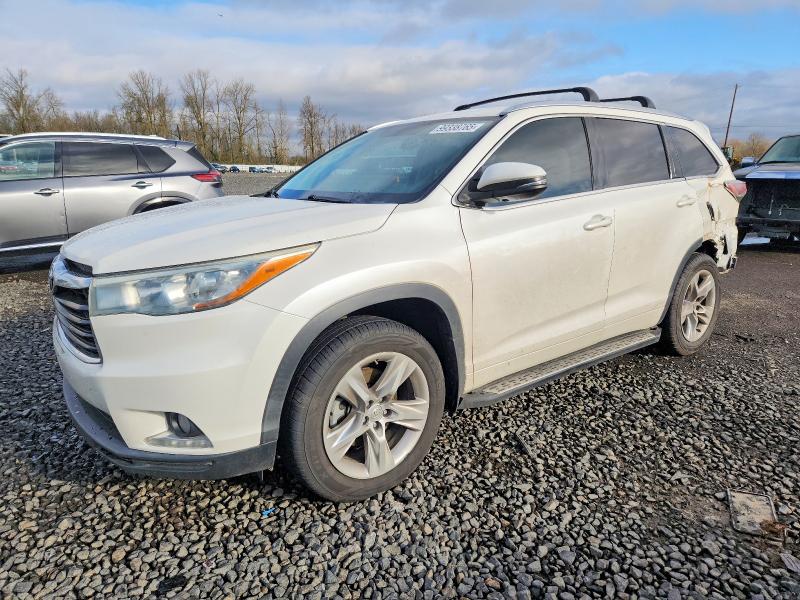 TOYOTA HIGHLANDER 2015 with VIN 5TDYKRFH9FS064056 - Photo from auction