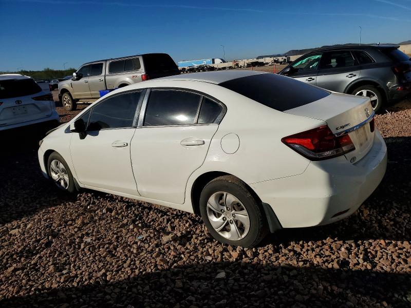 Photo 2 from auction – 2013 HONDA CIVIC LX with VIN 19XFB2E53DE058587