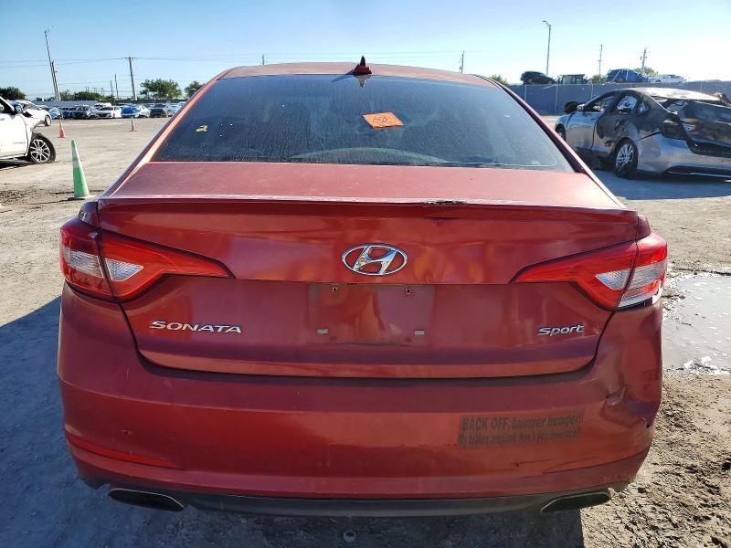 Photo 6 from auction – 2017 HYUNDAI SONATA SPO with VIN 5NPE34AF9HH565837