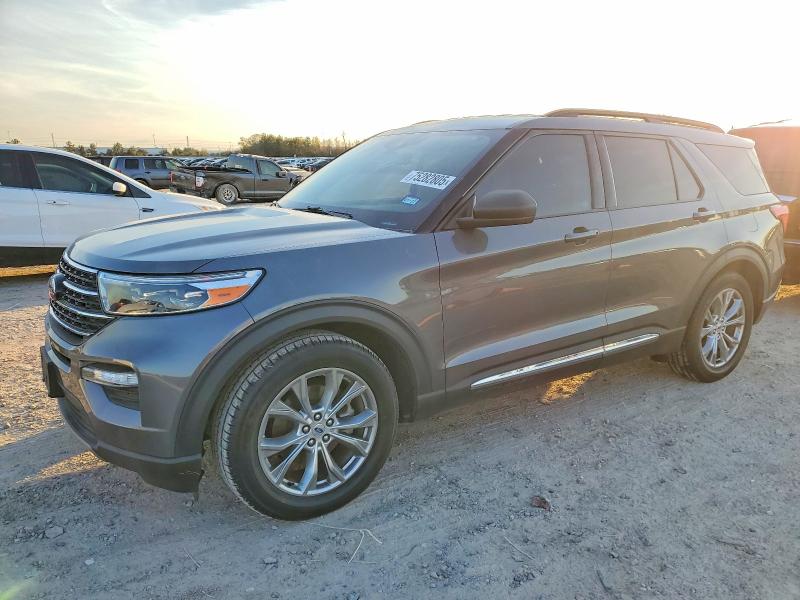 FORD EXPLORER X 2021 with VIN 1FMSK7DH1MGA23663 - Photo from auction