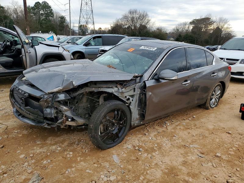 INFINITI Q50 2017 with VIN JN1EV7AP2HM740362 - Photo from auction
