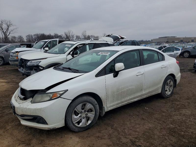 HONDA CIVIC 2013 مع رقم تعريف المركبة 19XFB2F55DE064390 - صورة من المزاد