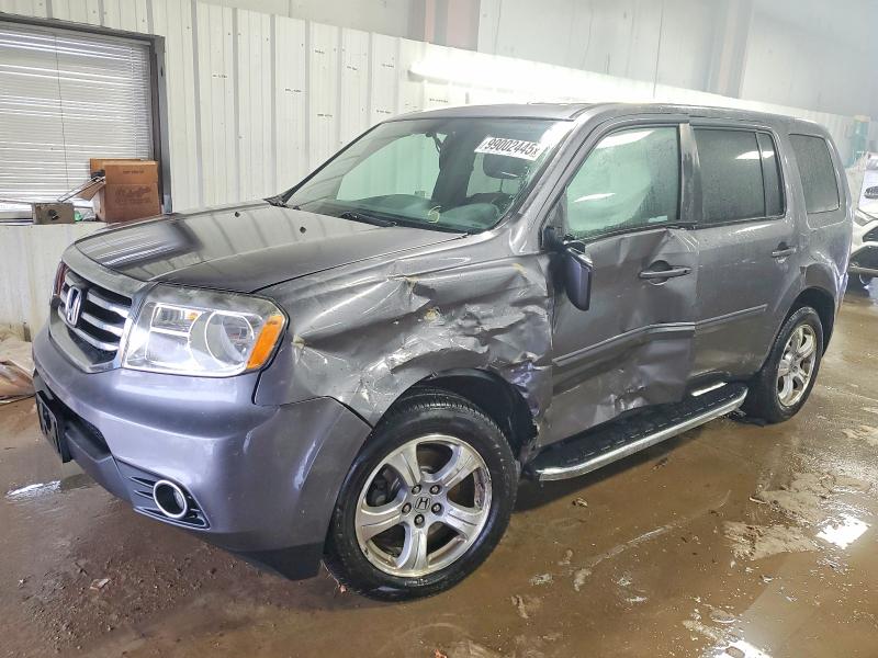 HONDA PILOT EXL 2014 with VIN 5FNYF4H57EB009845 - Photo from auction
